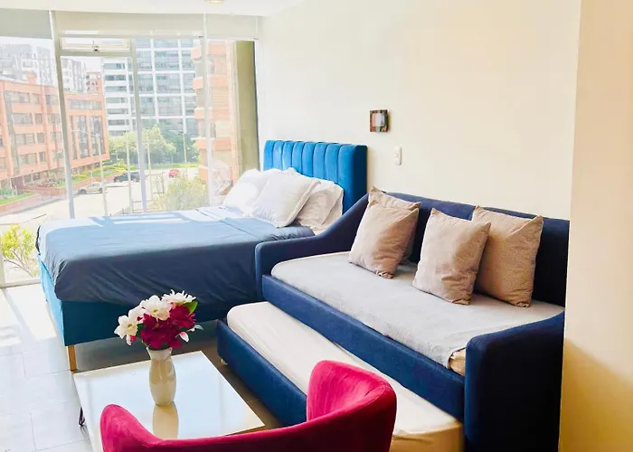 Aparta Estudio Tipo Loft Usaquen / Cozy Loft In Bogota